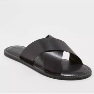 Colene Crossband Slide Sandals Universal Thread